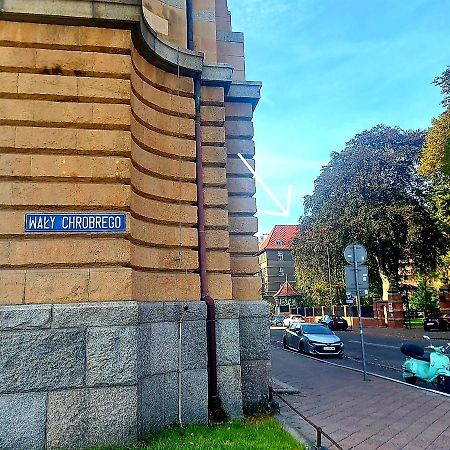 Apartament W Kamienicy W Sercu Miasta Szczecin Waly Chrobrego Buitenkant foto