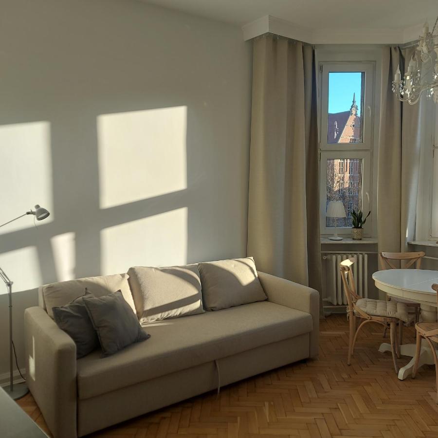 Apartament W Kamienicy W Sercu Miasta Szczecin Waly Chrobrego Buitenkant foto